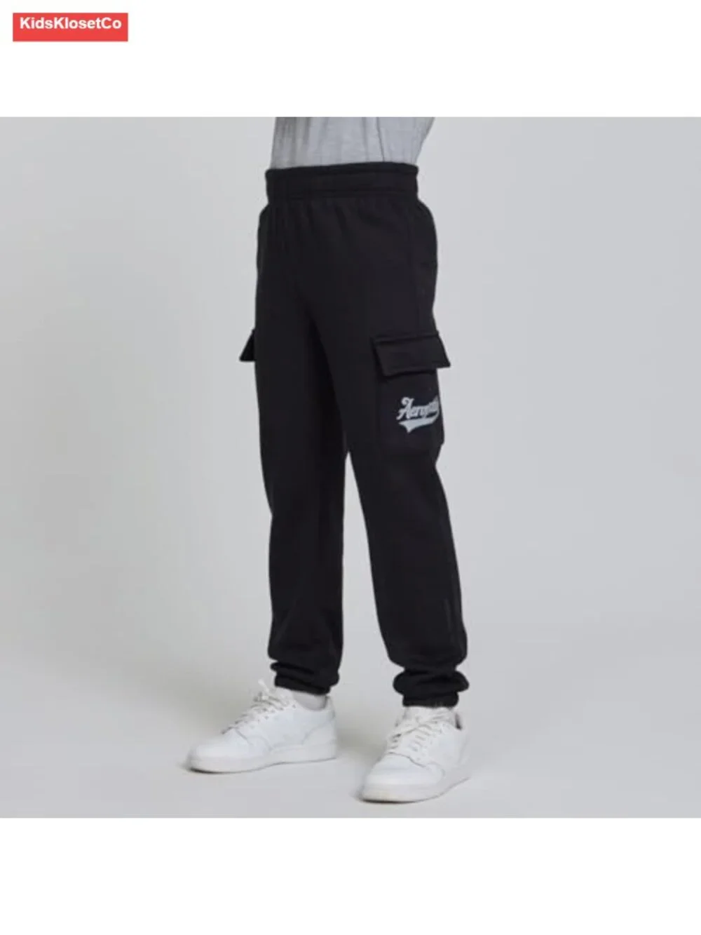 Boys 3-Piece Outfit Set: Fleece Hoodie, Cargo Sweatpants, T-Shirt